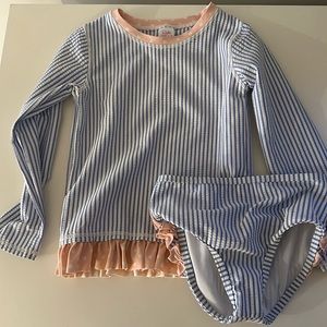 Girls Ruffle Butt Swimsuit